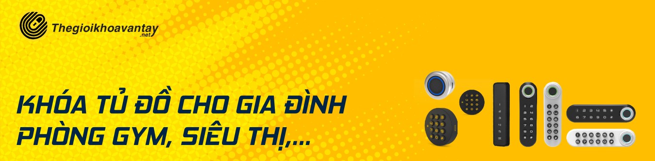 KHÓA VÂN TAY TỦ ĐỒ