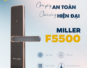 MẪU KHÓA VÂN TAY MILLER F5500