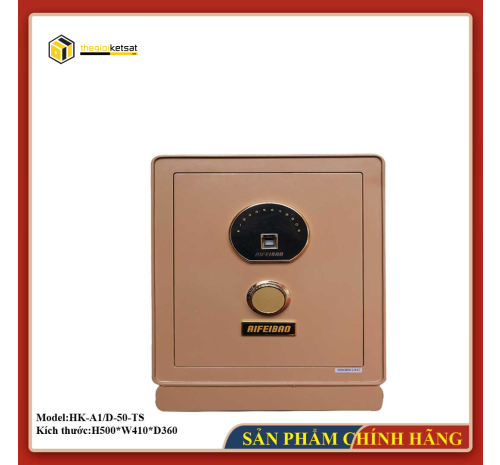 Két sắt thông minh Aifeibao HK-A1/D-50-TS màu nâu