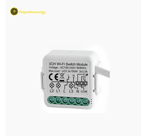 Mô-đun chuyển mạch MILLER 3CH 3 Gang Switch Module
